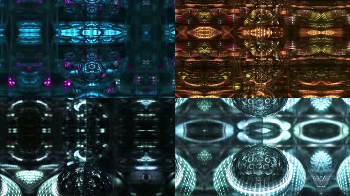 DJ酒吧舞台粒子炫光