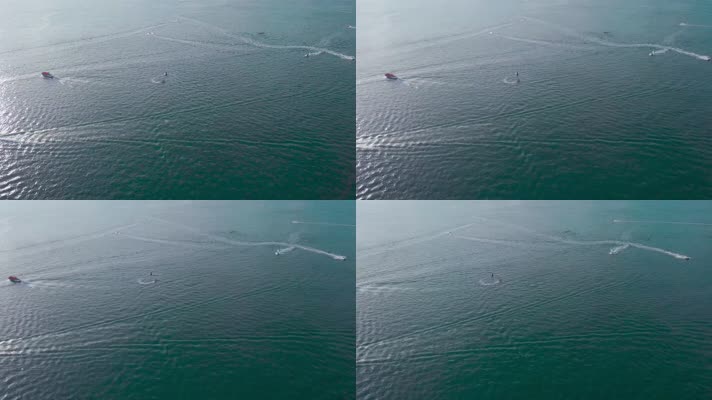 海上玩乐设施 摩托艇 空中降落伞1
