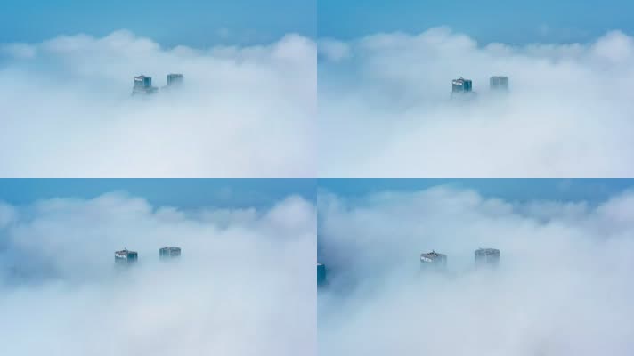 青岛威斯汀平流雾