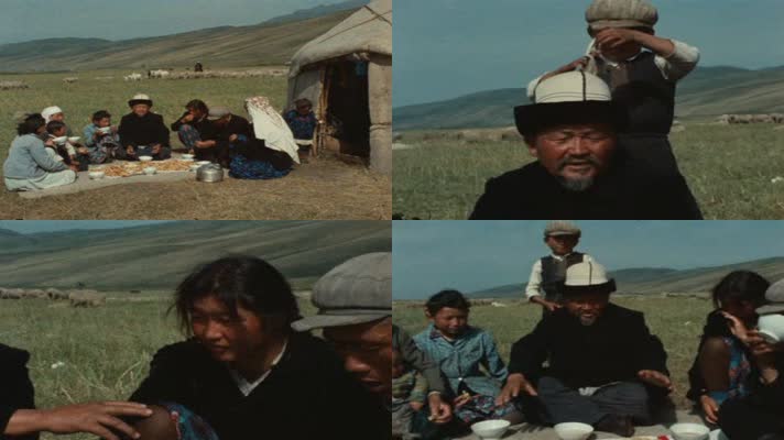60年代哈萨克族牧民生活影像5