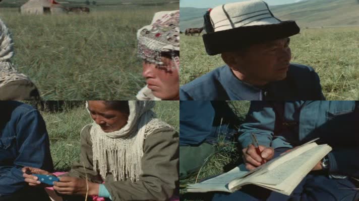 60年代哈萨克族牧民生活影像22