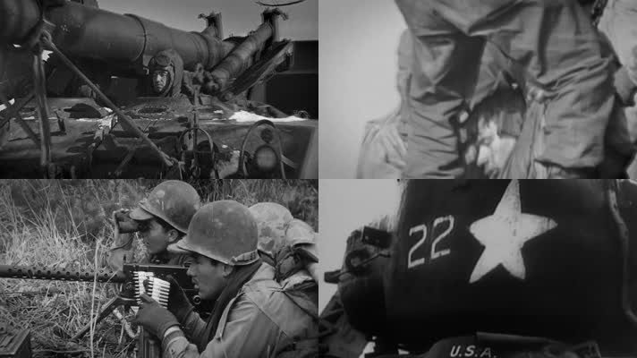 美军朝鲜战场长津湖影像视频21