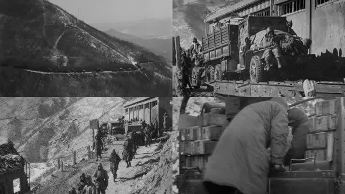 美军朝鲜战场长津湖水门桥影像视频52