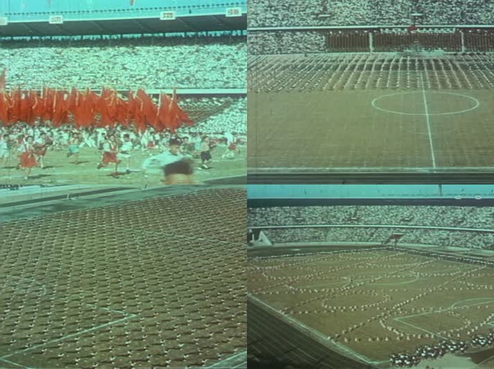 50年代中国第一届运动会影像9