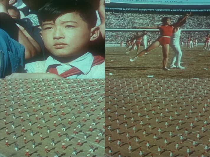 50年代中国第一届运动会影像10