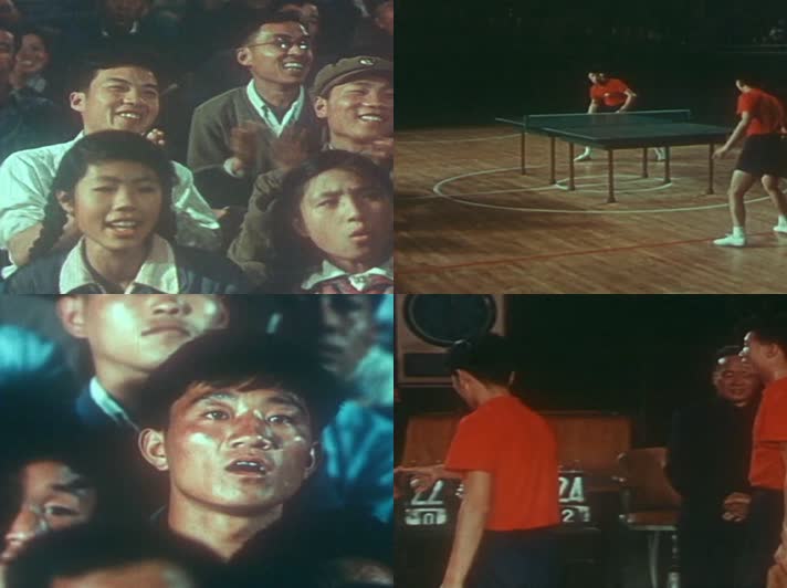 50年代中国第一届运动会影像40