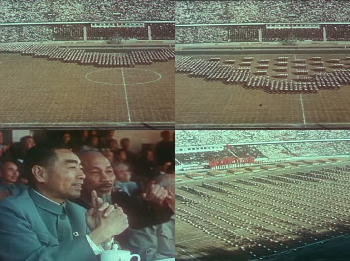 50年代中国第一届运动会影像47