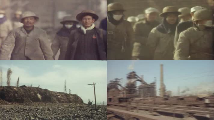 60年代的东北吉林等地人民生活影像50炼钢厂