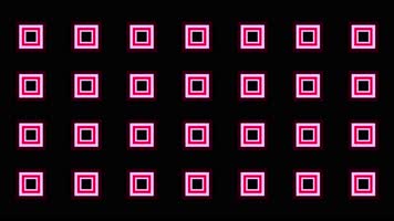 4K红色图形动感视频-循环