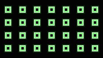 4K绿色图形动感视频-循环