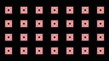 4K黄色图形动感视频-循环