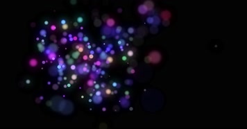 粒子跳跃节奏闪烁