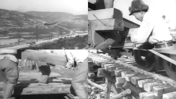 50年代中国抗美援朝运输战线影像30