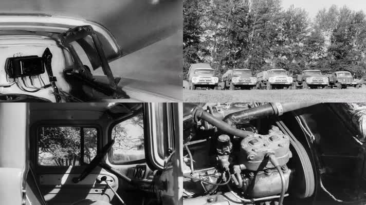 40年代苏联汽车制造检测试验影像6