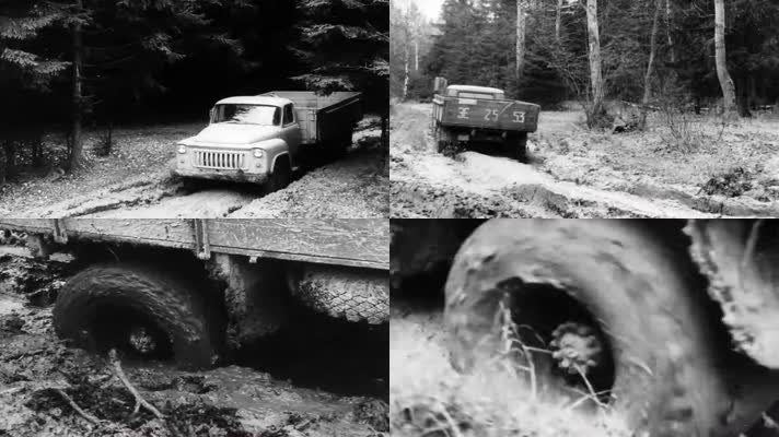 40年代苏联汽车制造检测试验影像18