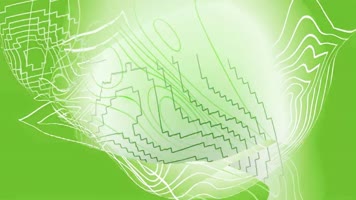 彩带波纹起伏节奏背景