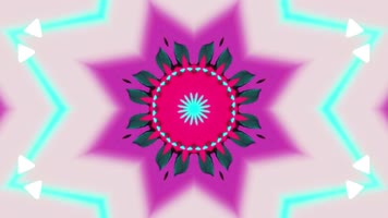 万花筒花纹背景 万花筒花纹背景