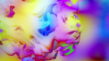 抽象光斑色彩起伏