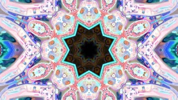 炫彩万花筒舞台背景