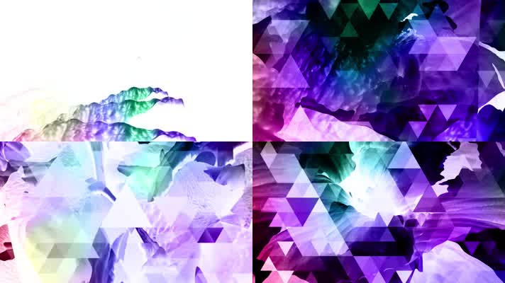 抽象起伏动感波动