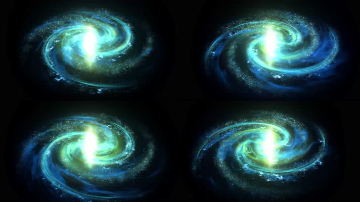 [4K]银河系粒子光效星云