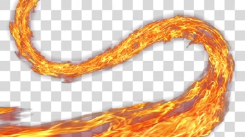 火焰蜿蜒-alpha通道