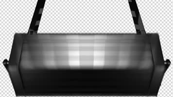 金属质感转场字幕条带通道