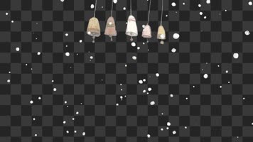 卡通圣诞背景-alpha通道