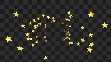 金色五星冲屏02-alpha通道