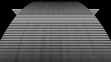 黑白几何线条图形穿梭舞台背景