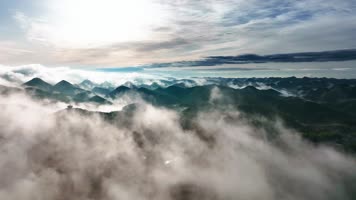 4K航拍贵州百里杜鹃风景区