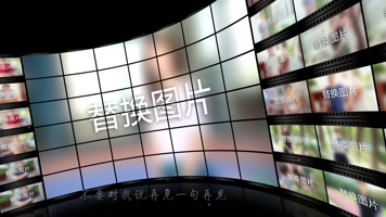 唯美照片墙相册视频AE模板_2