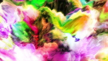 彩色波纹波浪起伏抽象艺术