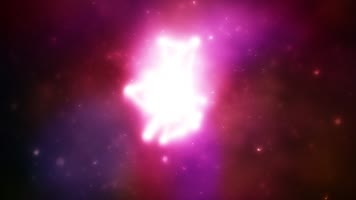 粒子闪烁光斑舞台背景