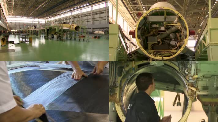 俄罗斯米格新型战机生产装配