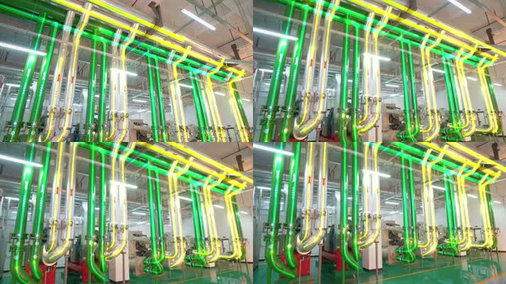 冷却循环水管道水流特效