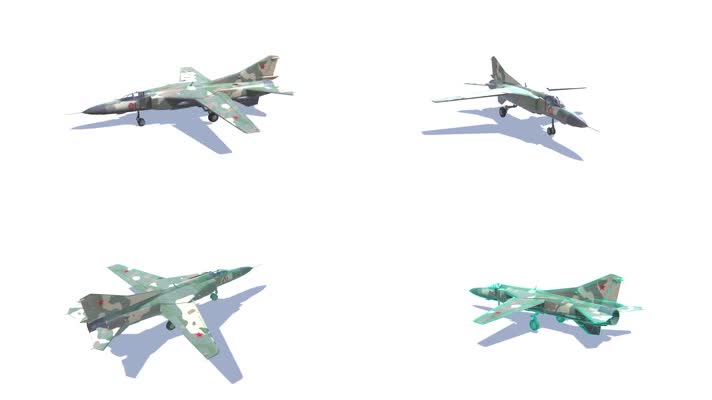 【4K】米格23战机