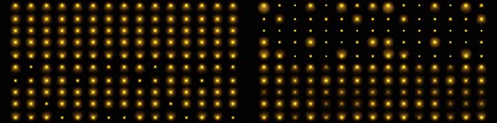 超宽屏幕金色闪烁灯光视频 循环