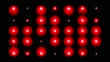 4K红色闪烁灯光视频1