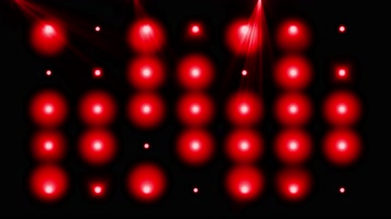 4K红色闪烁灯光视频2