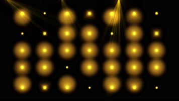 4K金色闪烁灯光视频2