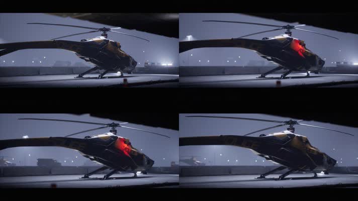 【4K】警用直升机