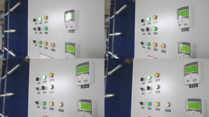 工业设备 换热站 控制面板