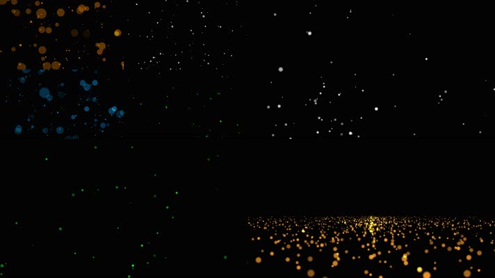 4K粒子循环AE模板8款2