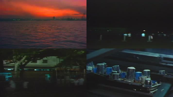 80年代的上海黄浦江沿岸影像8