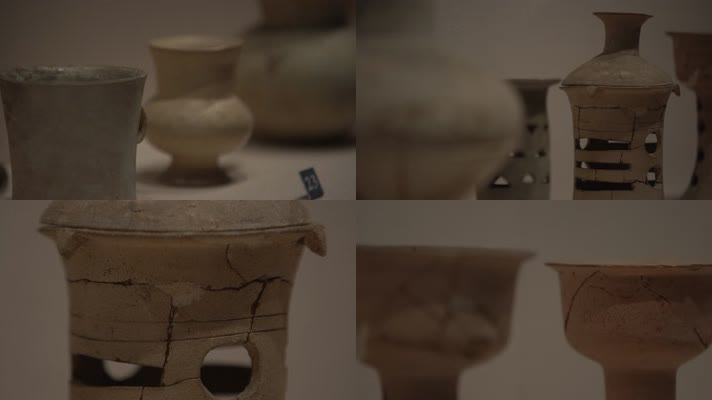 大汶口文化 白陶文物