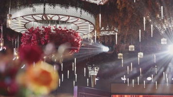 婚礼现场 华丽布场