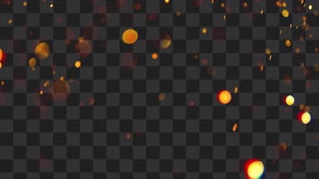 4K-金色光斑粒子-alpha通道