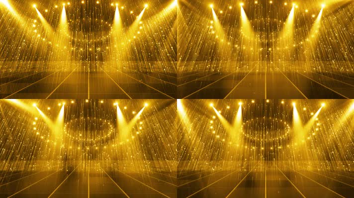 4k 绚丽led灯光闪烁颁奖舞台背景