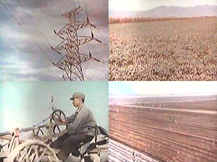 60年代北京农业学大寨劳动影像37